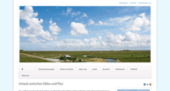 Desktop Screenshot of gaestehaus-neuwarft.de