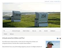 Tablet Screenshot of gaestehaus-neuwarft.de